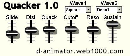 Quacker 1.0 Bass synthe