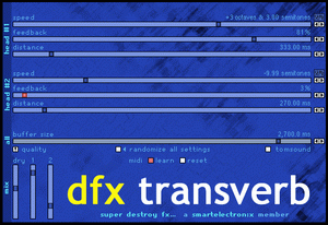 Transverb VST plugin